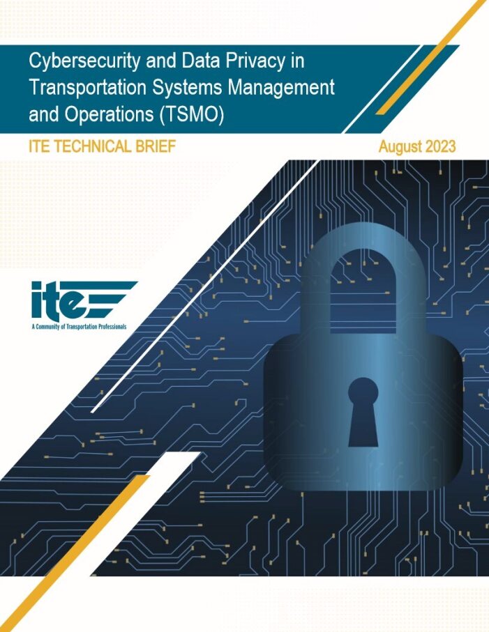 Cybersecurity and Data Privacy in TSMO